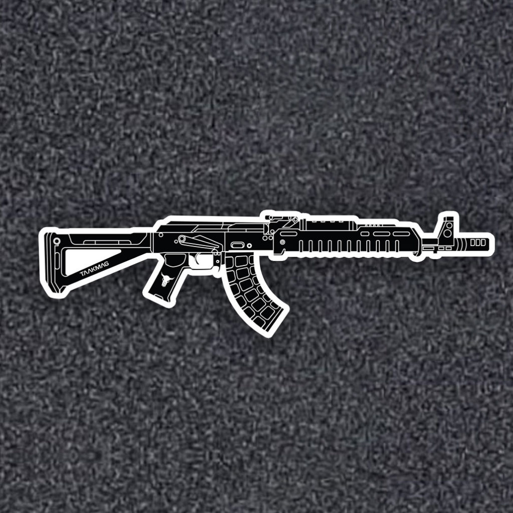 AK Black Sticker (Small) – Taakmag