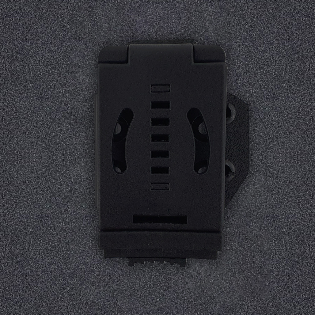 9mm Mag Carrier Black Back view