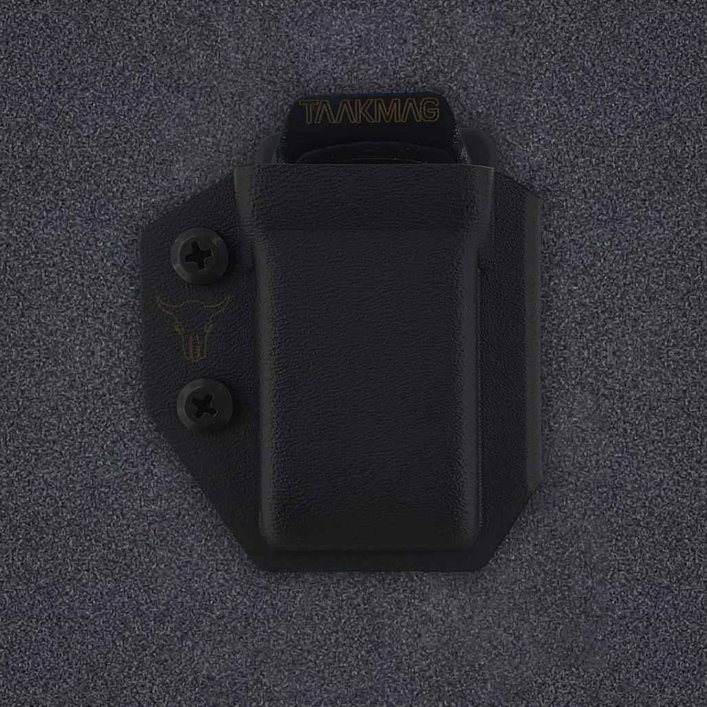 9mm Mag Carrier Black Front view